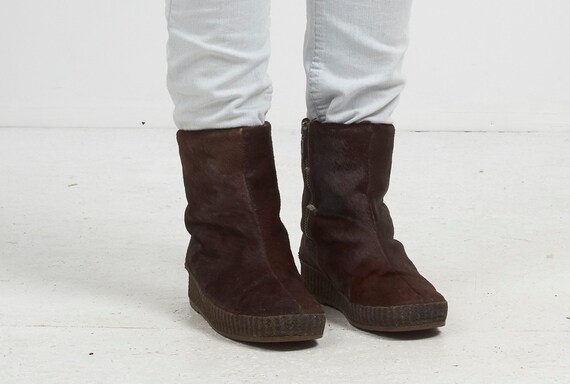 rieker faux leather winter boots