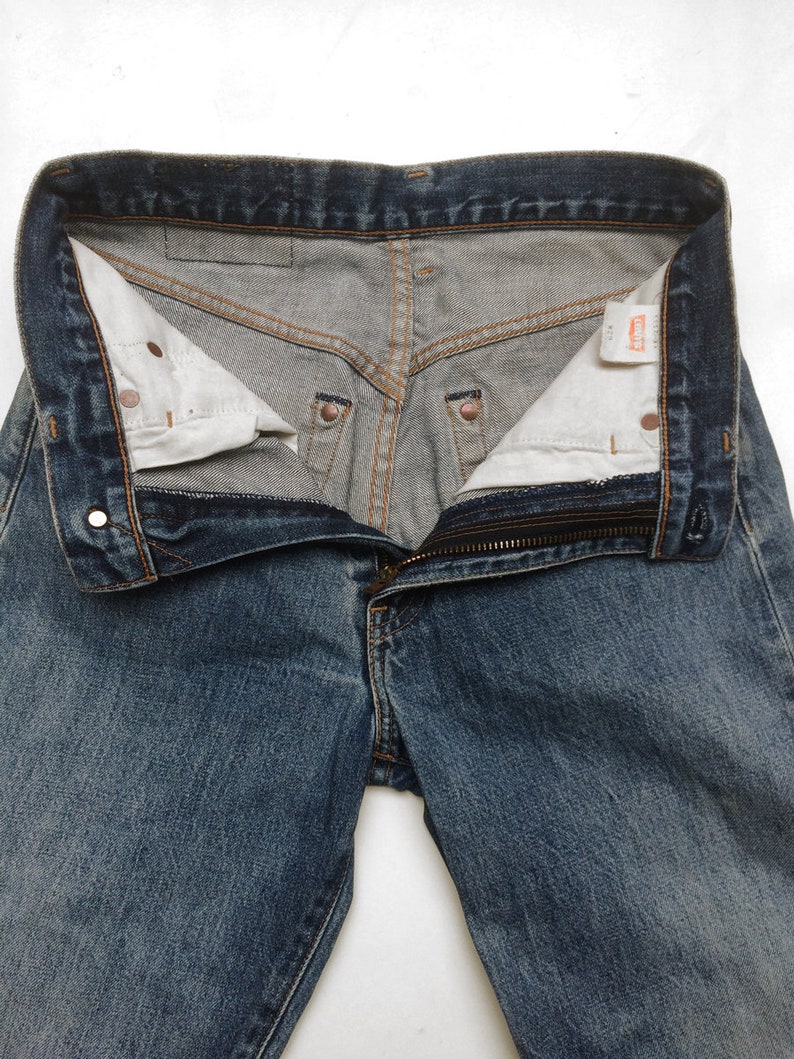 RARE: Levis Big 'E' Red Selvedge Denim Jeans 551Z-XX | Etsy