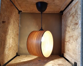 Veneer lamp oak 28 cm diameter Venner lamp lampshades made of veneer wooden lamp lamp wood