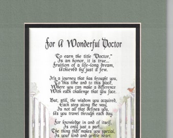 Thank You Doctor Etsy