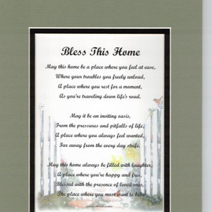 Housewarming Gift- Housewarming Present-housewarming Print- New Home ...