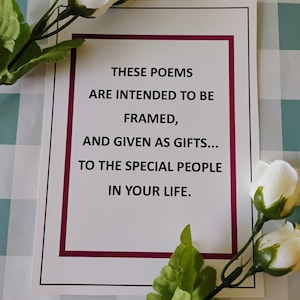 Best Friend Poem, DIGITAL DOWNLOAD, Friend Poem, Friend Gift, Friend 30th 40th 50th Birthday, Friend Friendship Verse, I Love My Friend, Bild 8