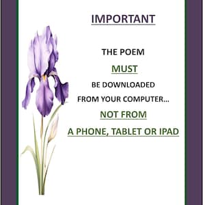 Best Friend Poem, DIGITAL DOWNLOAD, Friend Poem, Friend Gift, Friend 30th 40th 50th Birthday, Friend Friendship Verse, I Love My Friend, Bild 3