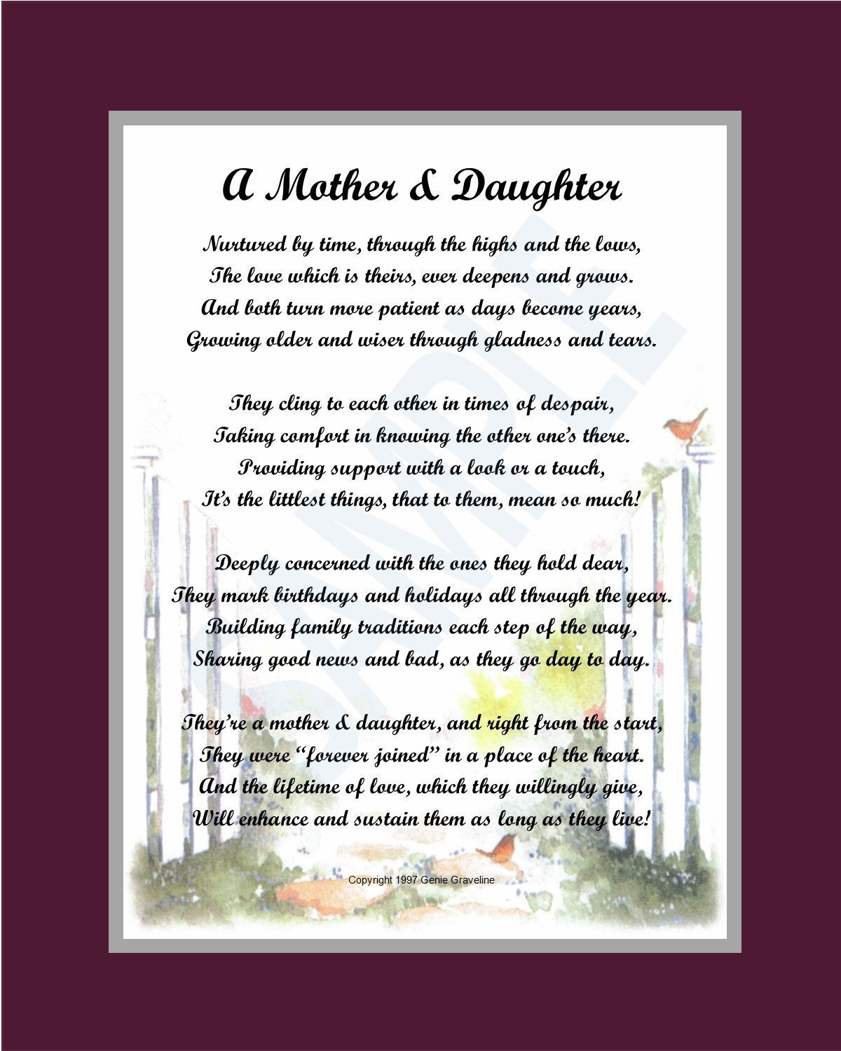 Daughter Poems