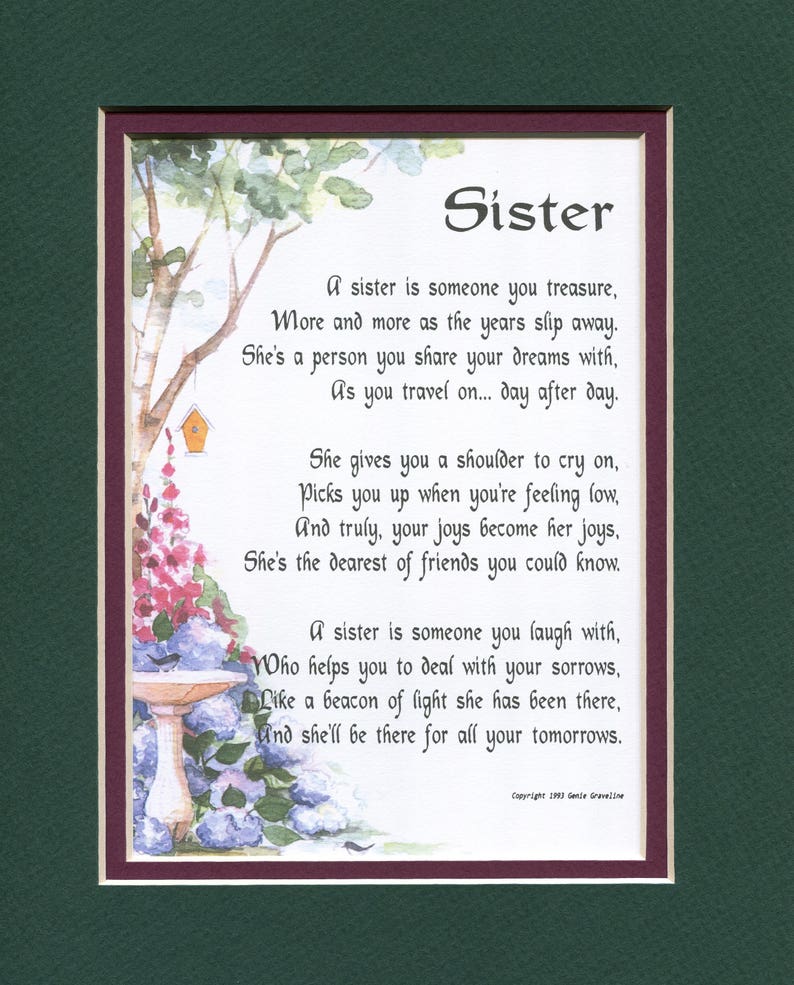 sister-poem-sister-gift-sister-birthday-sister-present-etsy