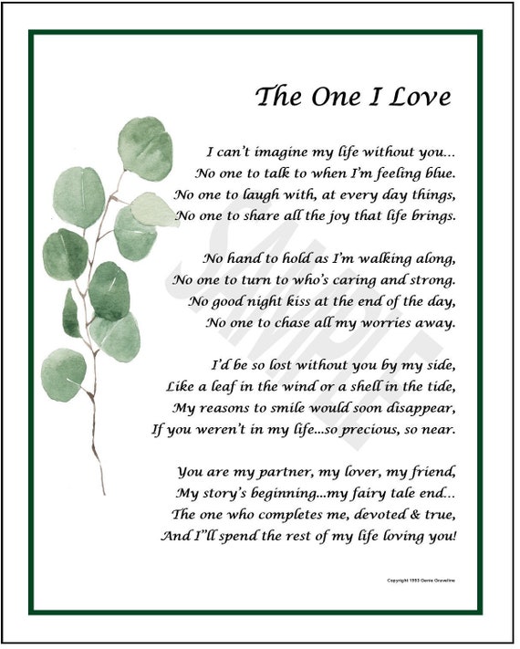 Love Poem for Wife Husband, Love Poem for Boyfriend Girlfriend, DIGITAL  DOWNLOAD, Wife Husband Girlfriend Boyfriend 30th 40th 50th Birthday, -   Canada