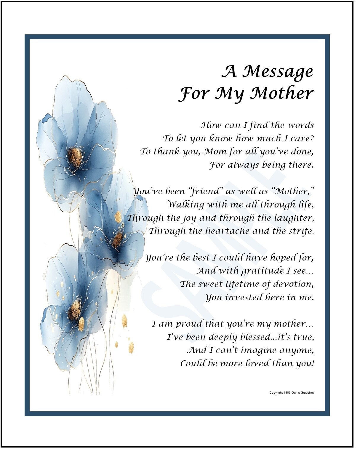 Mothers Day Poem