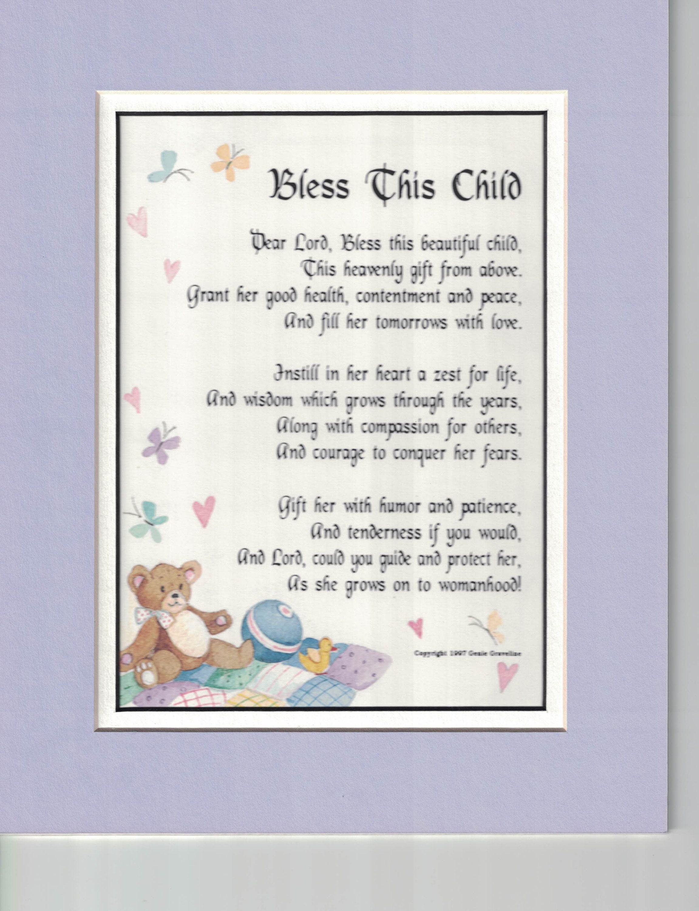 I Love You Baby Girl Poems