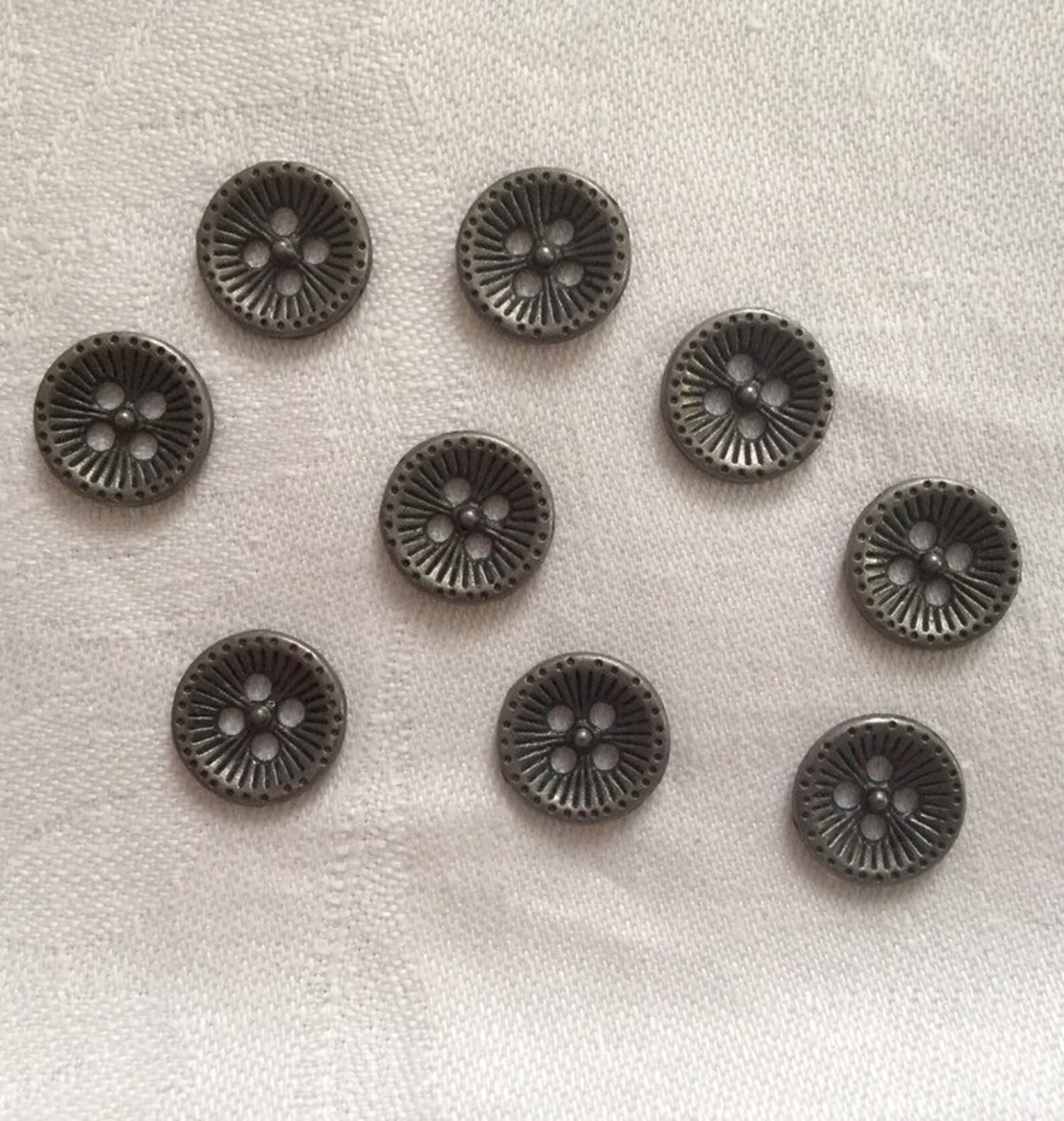 DECORATIVE METAL BUTTON Collection 25 Buttons Sets Pairs Etsy