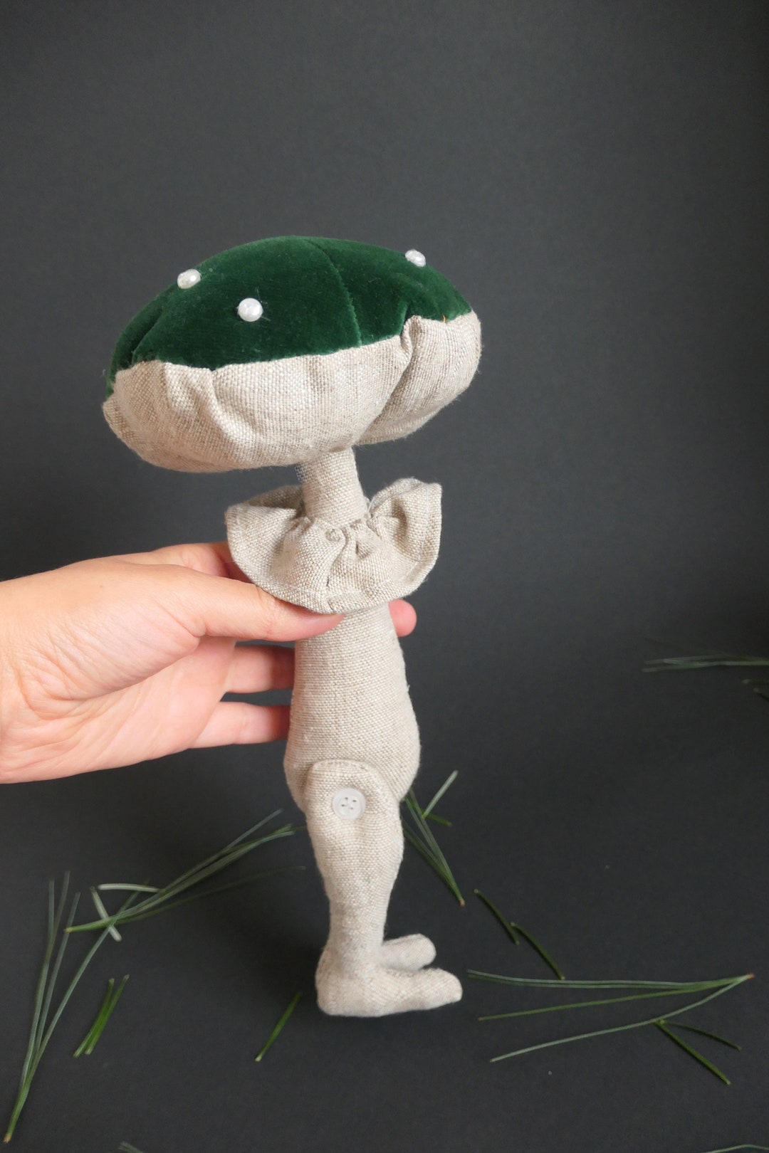 Mushroom Doll, Mushroom Velvet, Velvet Pilze, Artobject, Fabric
