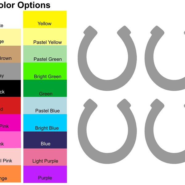 Horseshoe Crafts Etsy