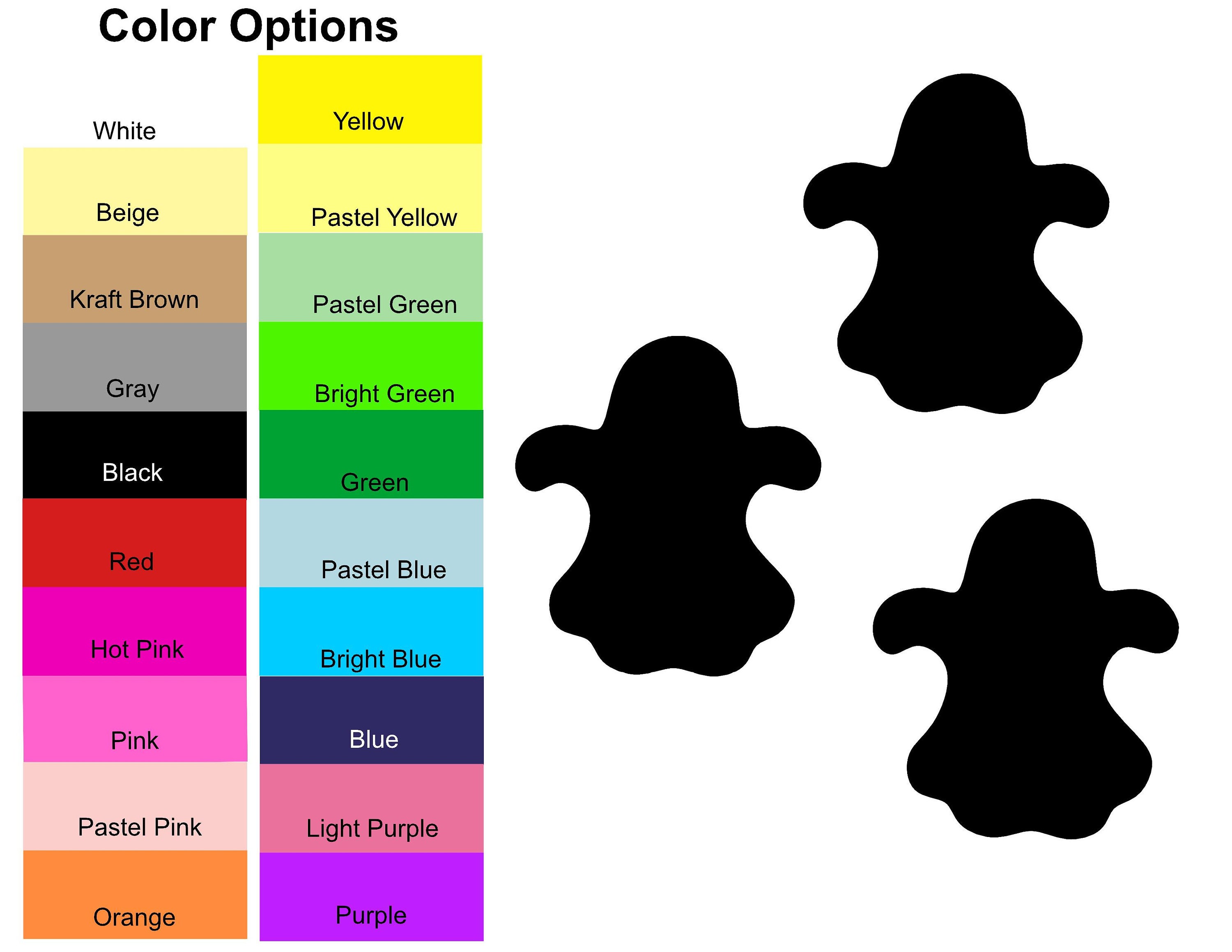 Paper Card Topper Halloween Tag Ghost scrapbook embellishments