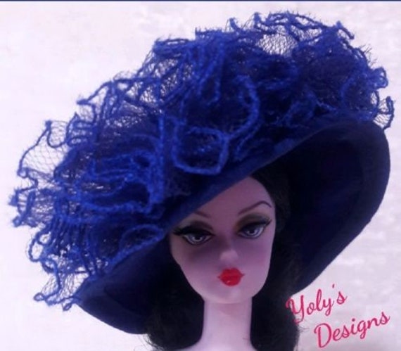FITS Barbie Vintage Silkstone and Reproduction Doll HANDMADE Clothes Dress Hat
