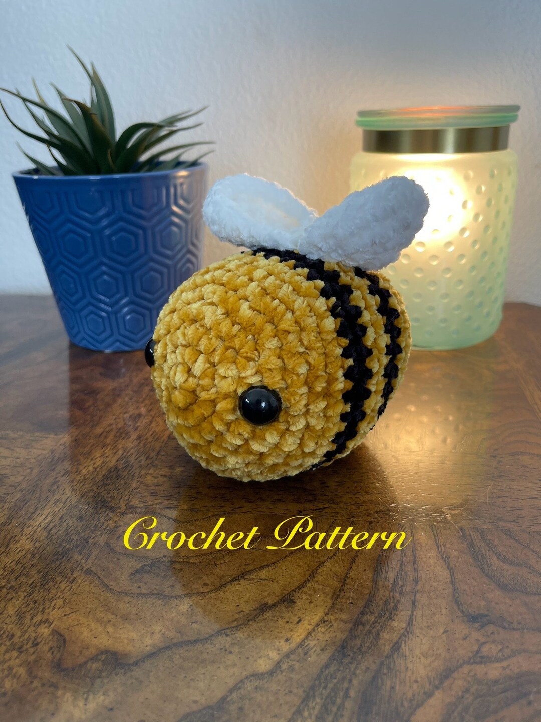 Crochet Plush Bee PATTERN, Amigurumi Bee, Crochet Bumblebee Pattern - Etsy