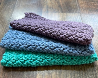 Patrón de trapo de cocina de crochet para principiantes, trapo de cocina de crochet simple, paño de cocina, trapo de cocina, patrón de crochet fácil Descargar PDF