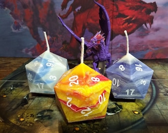 Colección de velas mágicas D20 Vol. 1