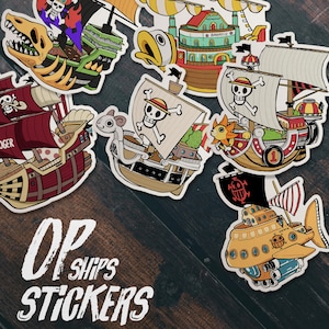 One Piece Sticker Set Charaktere Bild 7