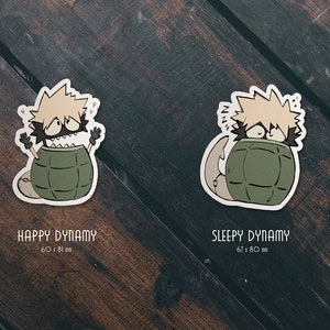 My Hero Academia BNHA Dynamy Sticker Set image 3