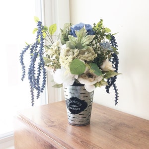 Green Dahlia Flower Arrangement, Artificial Centerpiece, Silk Flower Arrangement, Silk Flower Centerpiece, Faux Flower, Amaranthus Floral