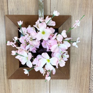 Mini Cherry Blossom Wreath, Summer Door Wreath, Front Door Wreath, Summer Wreath, Door Wreath, Spring Wreath, Pink Wreath, Wreath for Door