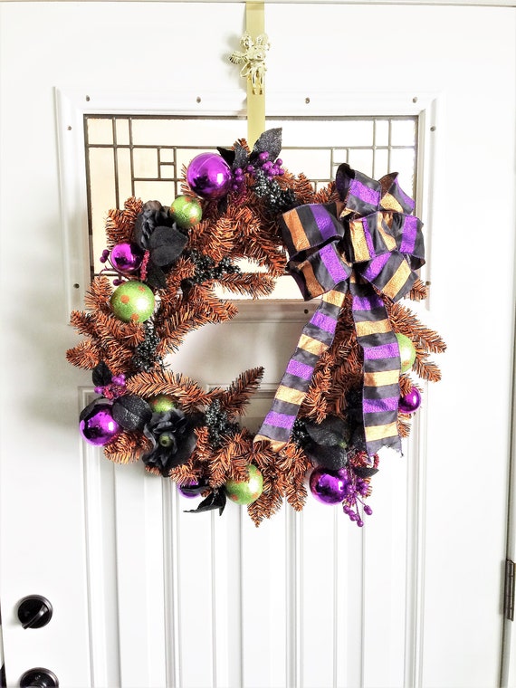Halloween Wreath Halloween Door Wreath Front Door Wreath Door Wreath Rose Wreath Halloween Wreaths Wreath For Door Eyeball Wreath
