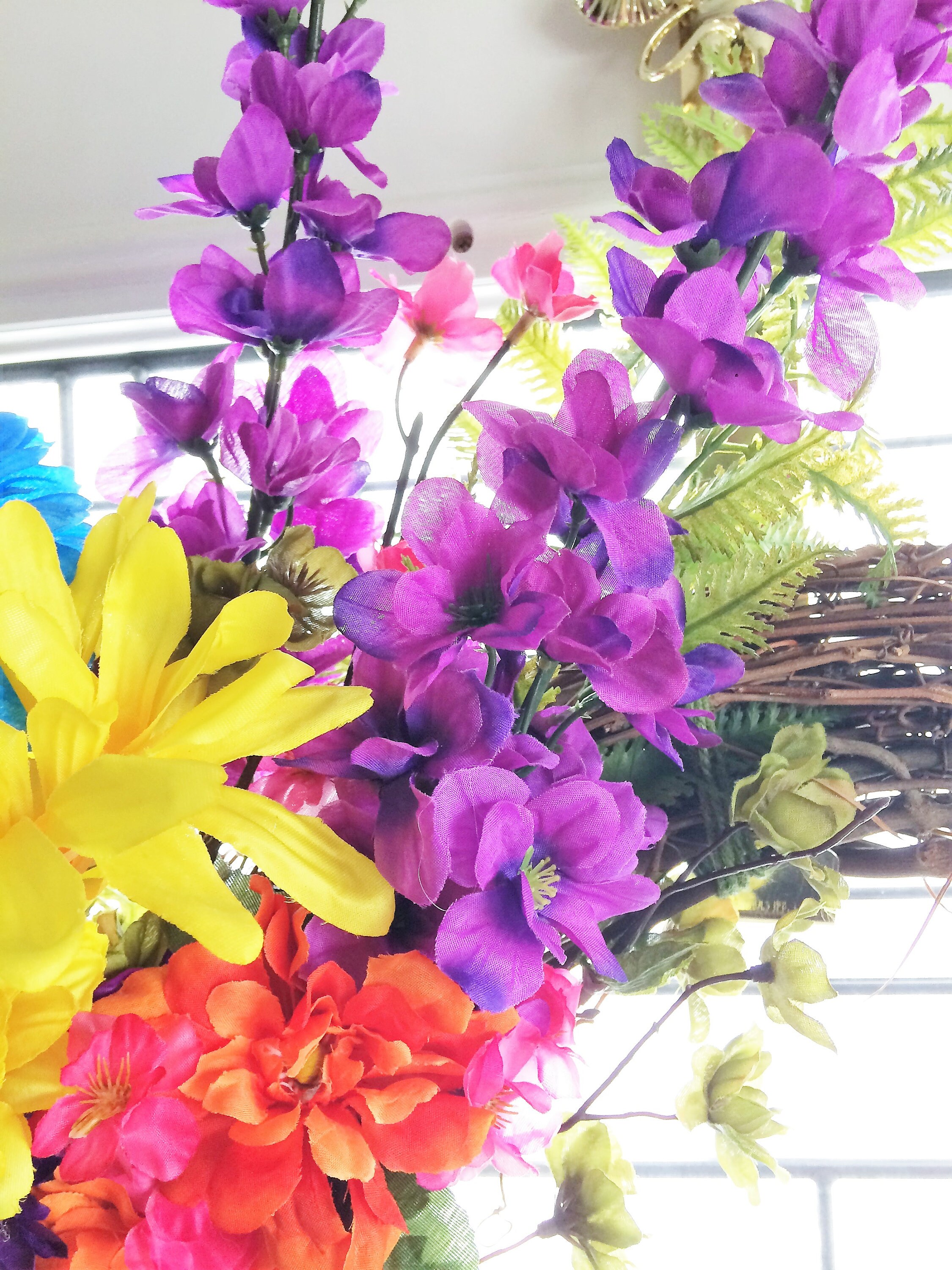 Summer Door Wreath Cherry Blossom Wreath Front Door Wreath Etsy