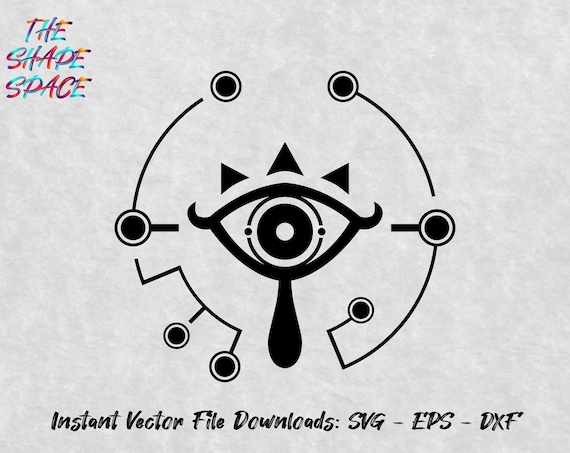 Zelda Rune Icon Zelda Sheikah Slate Logo Instant Vector Download SVG EPS - Etsy