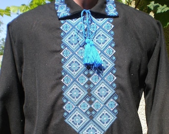 Vyshyvanka for men / Ukrainian shirt / linen shirt men / Made in Ukraine / Vyshivanka/ Men's clothes / men's gift /