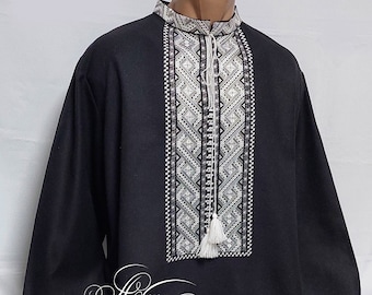 Vyshyvanka for men / Ukrainian shirt / linen shirt men / Made in Ukraine / Vyshivanka/ Men's clothes / men's gift /