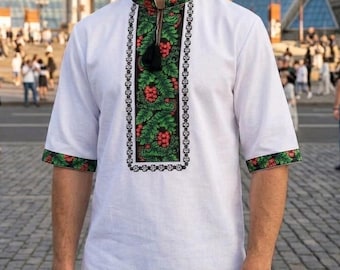 Vyshyvanka para hombre / camisa ucraniana / camisa hombres / Hecho en Ucrania / Vyshivanka / Vishivanka / regalo de hombre / ucraniano