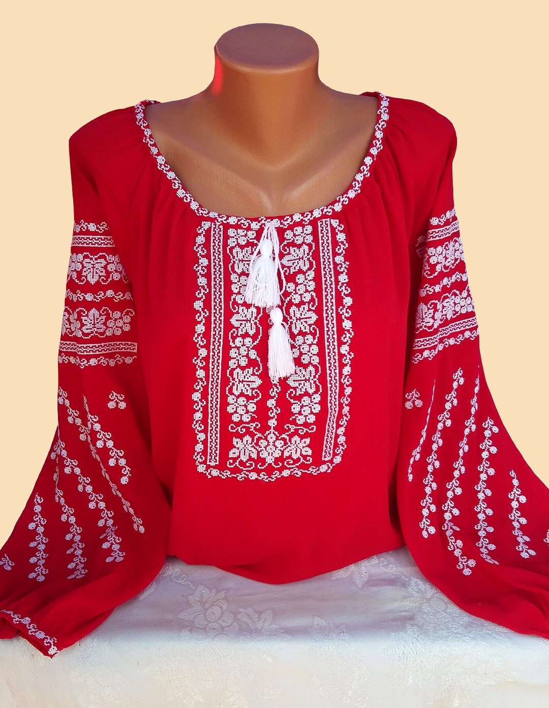 Vyshyvanka Kleid, Ukrainian Clothing, Ukrainian Blouse, Vyshyvanka