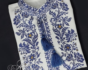 Vyshyvanka for men / Ukrainian shirt / linen shirt men / Made in Ukraine / Vyshivanka/ Men's clothes / mens gift /