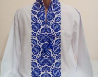 Vyshyvanka for men / Ukrainian shirt / homespun fabric / Made in Ukraine / Vyshivanka/ Men's clothes / mens gift /