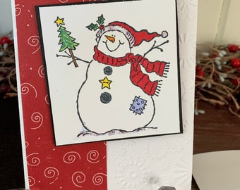 Stampin Up Snowman Card Kit