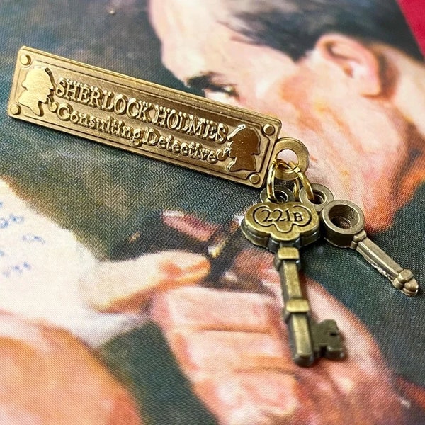 Sherlock Holmes Key Pin