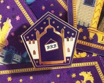 Famous Witches and Wizards Card Pin