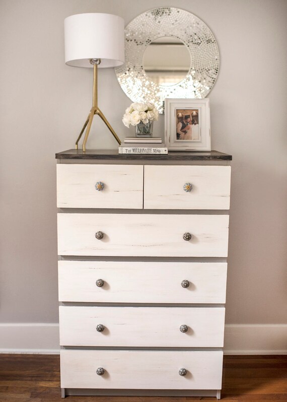 Items Similar To Sold Sample Only Two Tone Dresser Chalk Paint