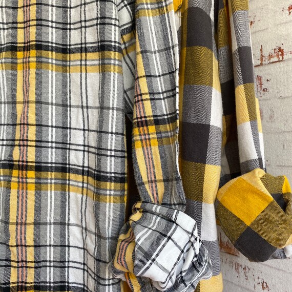 Small and Large Vintage Flannel Shirt 