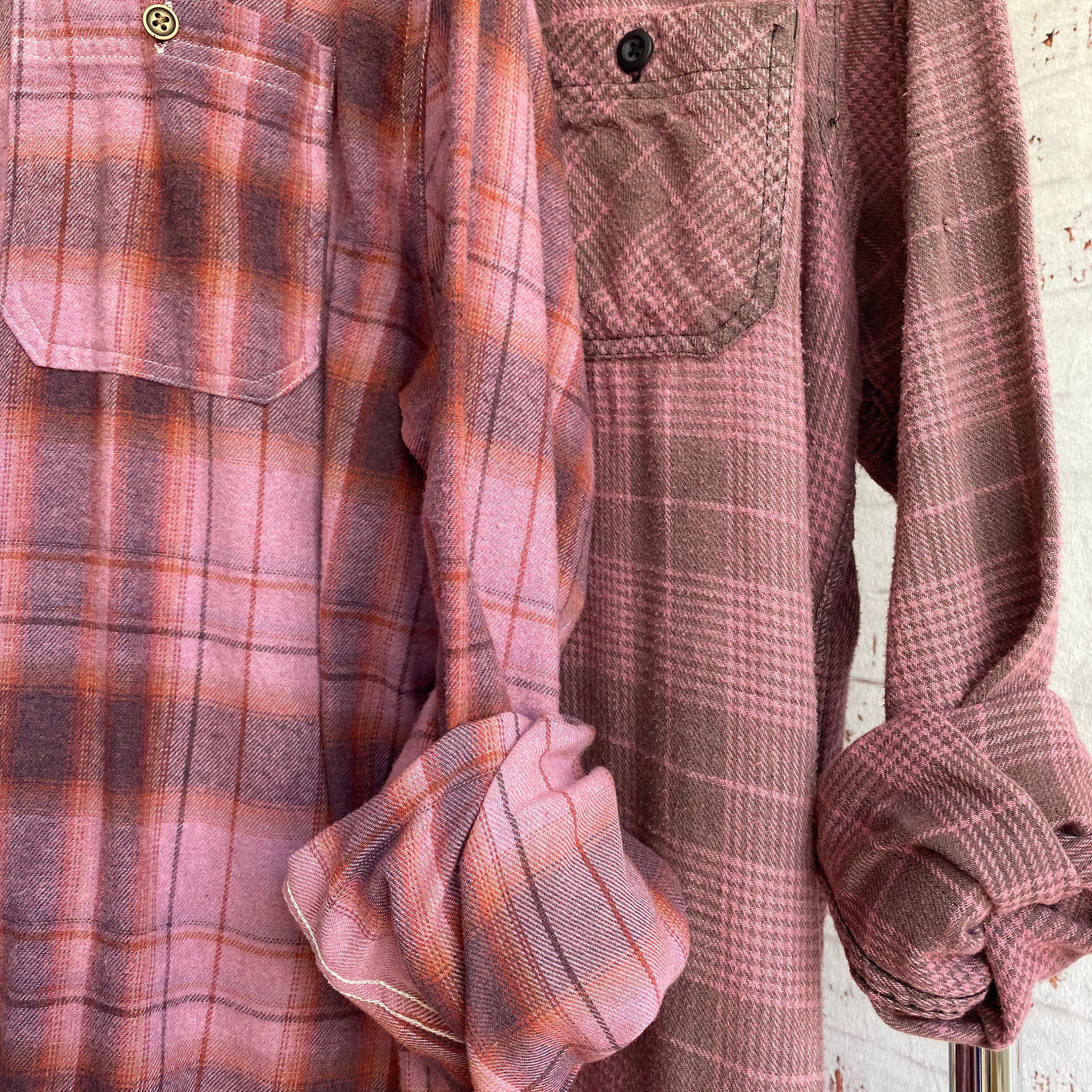 2 pack XL vintage flannel shirts 
