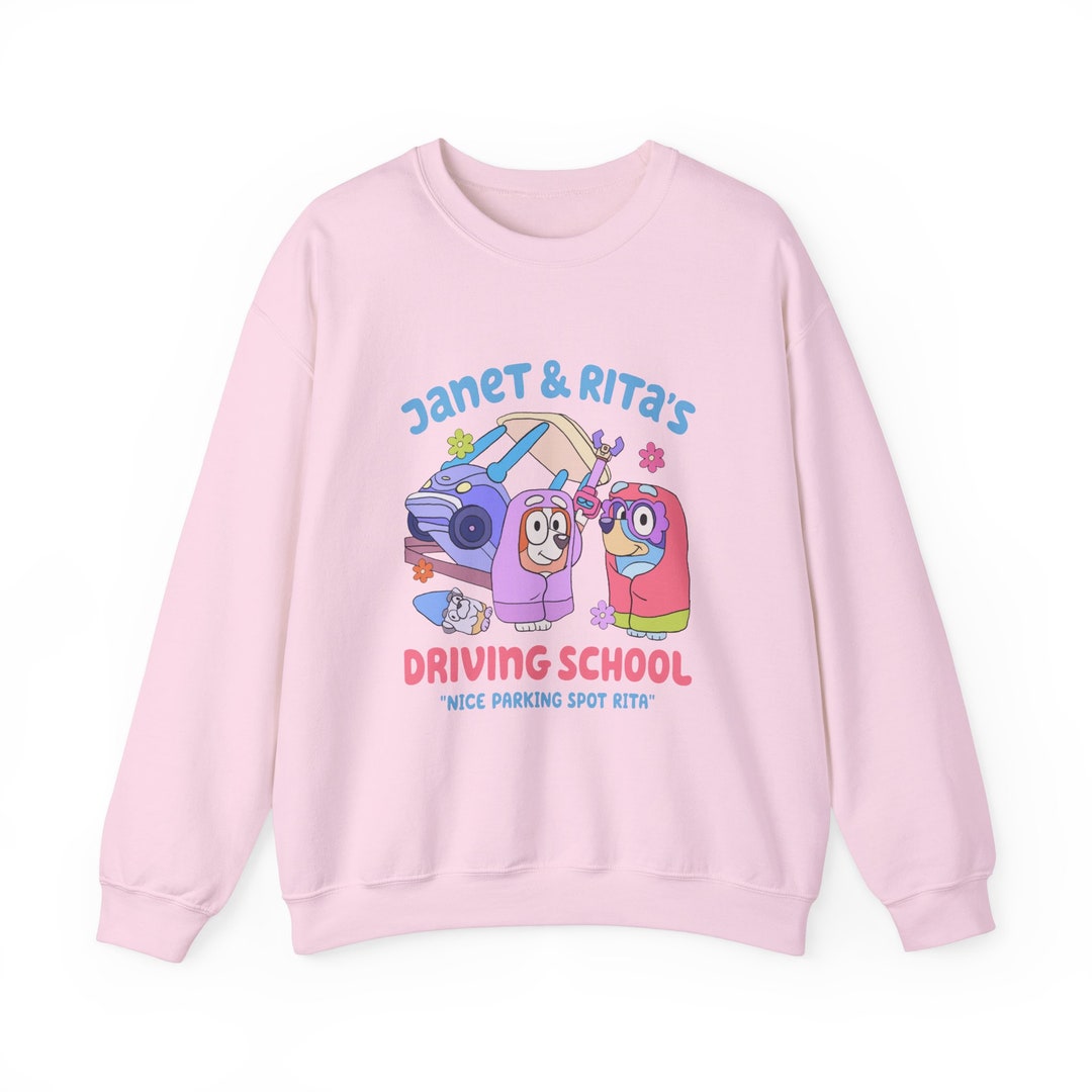 Janet and Rita's Driving School Crew Sweatshirt main image 1