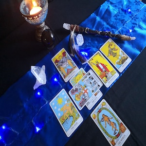 Tarotlegging, 7 kaarten met de Mystic Seven Spread, snel en nauwkeurig, retour op dezelfde dag.