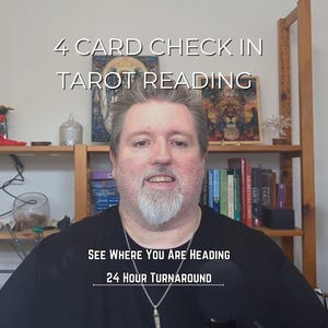 4-Card Tarot Check-In, General Reading or Specific Area