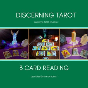 Tarot-Lesung. 3 Kartenlegungen, um bei Ihrer Situation zu helfen. Am selben Tag, E-Mail Tarot Legung.
