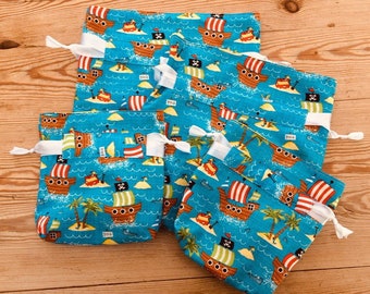 Football Gift Bags Drawstring Eco-Friendly 100/% Cotton Fabric Party Bags Re-Usable Lined Washable
