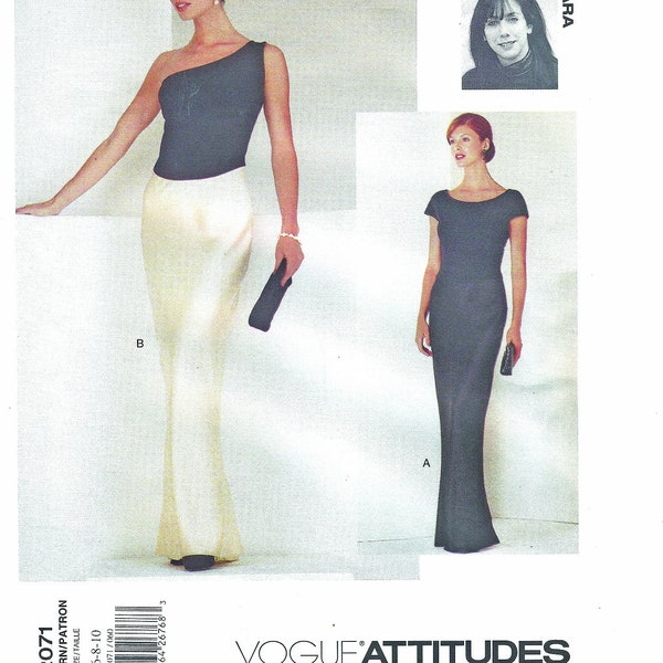 Lauren Sara Attitudes Original Vintage Vogue 2071 Pattern 1990s [PWAP-0199]