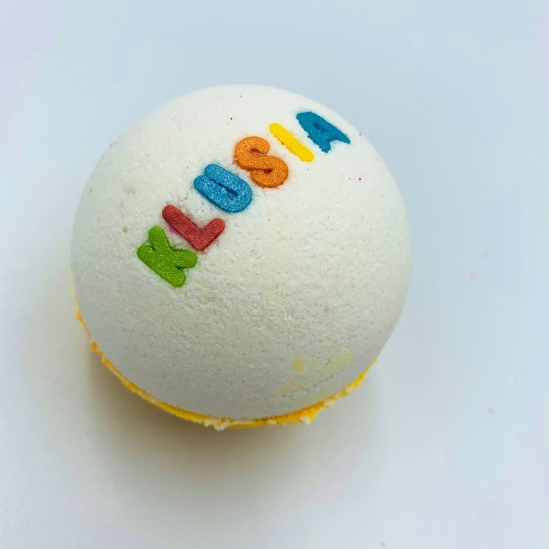 Name Personalised Bath Bomb, Fun Gift, Special Gift, Custom Made, Special Occasion, For someone special image 8