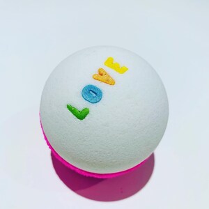 Name Personalised Bath Bomb, Fun Gift, Special Gift, Custom Made, Special Occasion, For someone special image 1