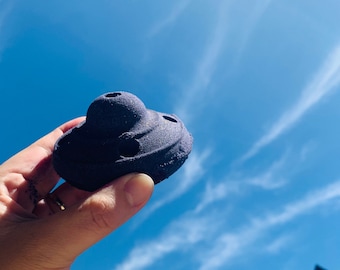 UFO Bath Bomb Flying object Alien Space Black Lover Bath Bomb Bath Art Black Bath Bomb Quirky gift handmade universal star