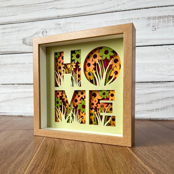 House Shadow Box Etsy UK