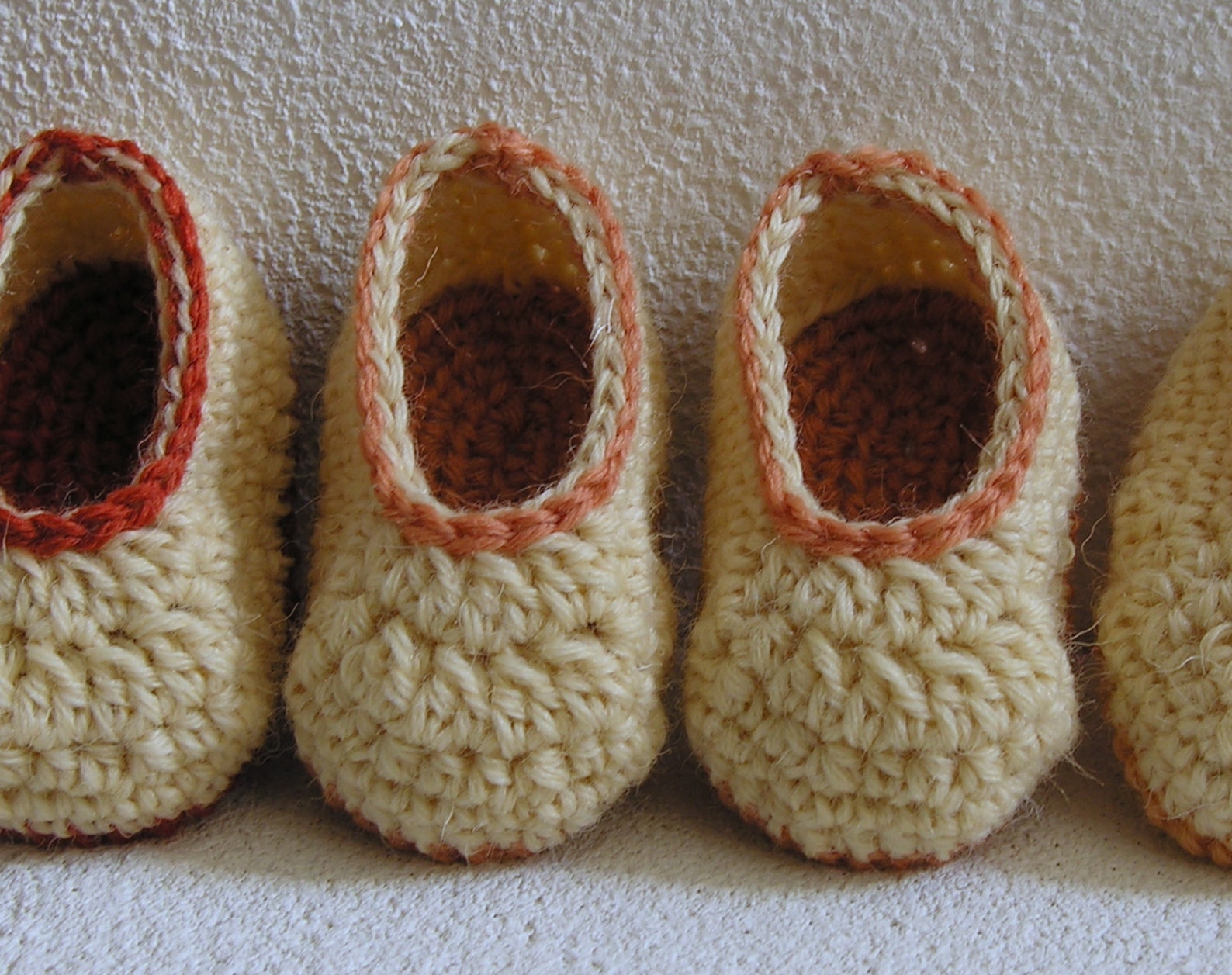 baby ballet flat in sheep wool